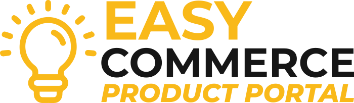EasyCommerce Product Portal